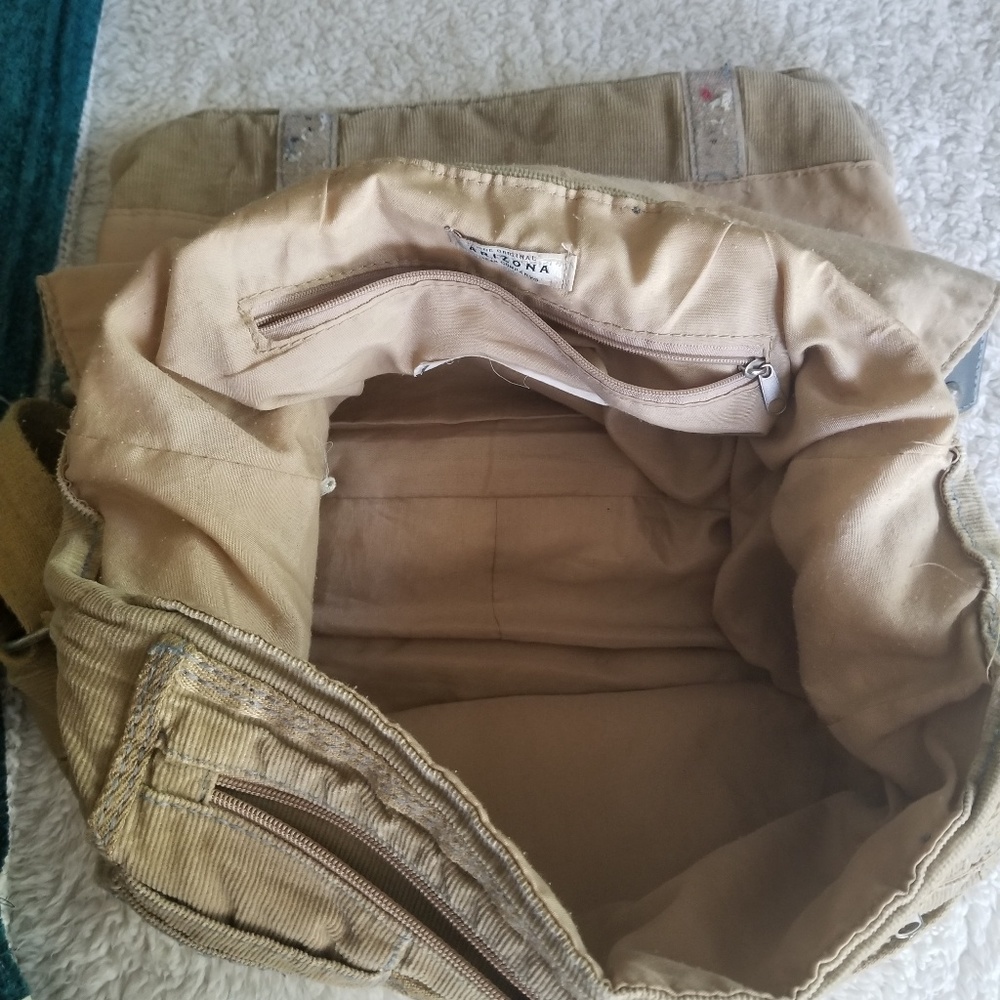 Arizona Tan Fabric Crossbody Bag - Picture 4 of 8